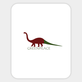 Greenpeace Sticker